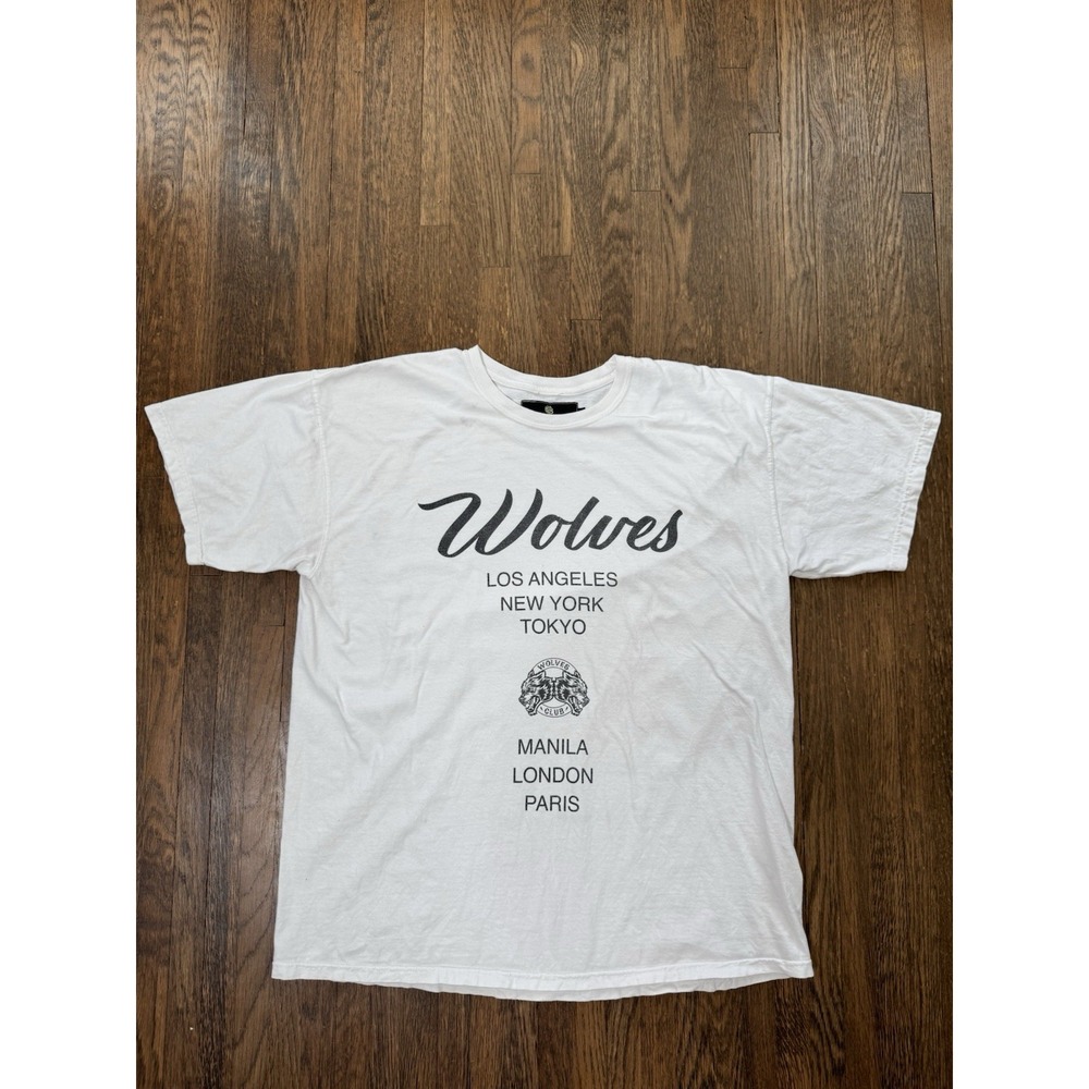 Darc Sport Wolves Club Limited Edition 125/1000 T-Shirt White Mens Size XL